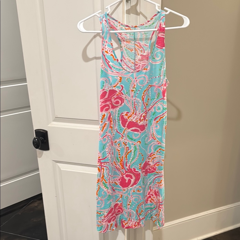 Lilly Pulitzer Jellies be Jammin Racerback cotton dress size XS VGUC